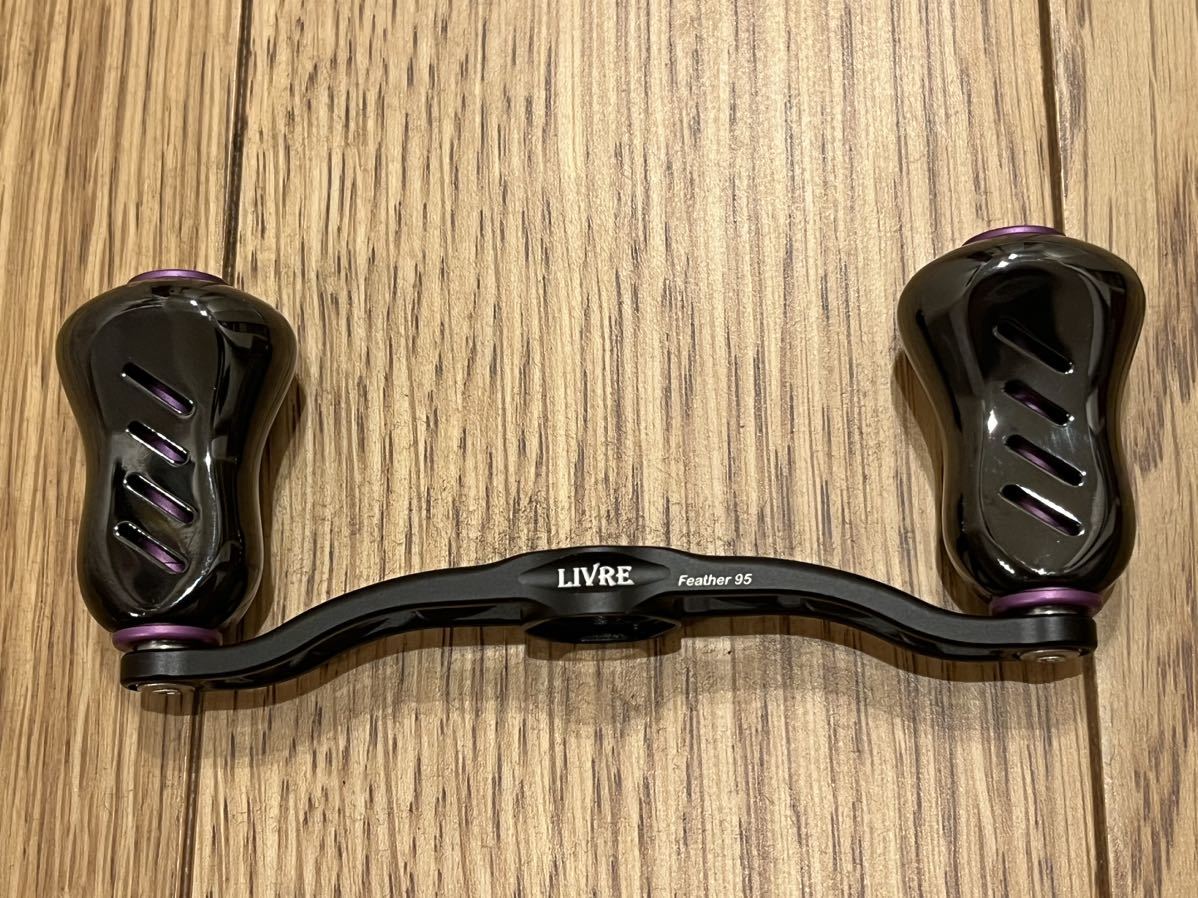 スクイッドマニア リブレ MAD CROW オーロラシルバーハンドルノブ