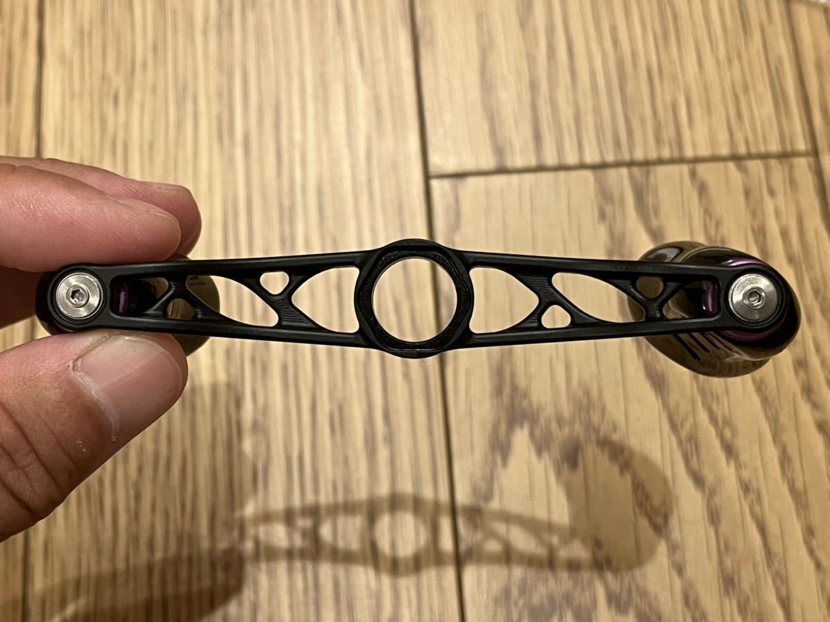 スクイッドマニア リブレ MAD CROW オーロラシルバーハンドルノブ