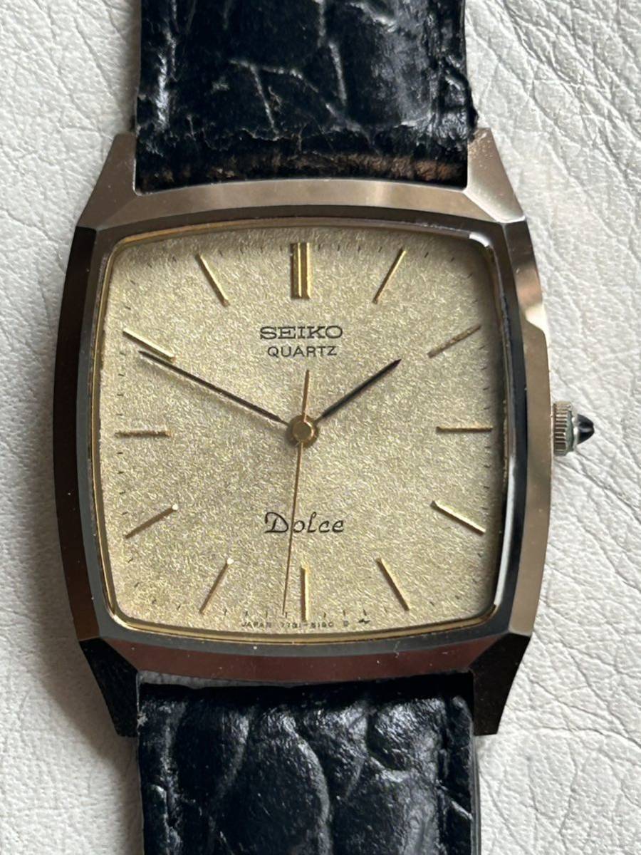 SEIKO セイコー DOLCE ドルチェ タングステンカーバイド超硬合金 稼働