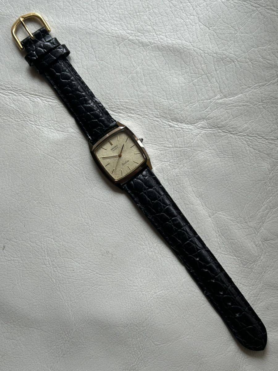 SEIKO セイコー DOLCE ドルチェ タングステンカーバイド超硬合金 稼働