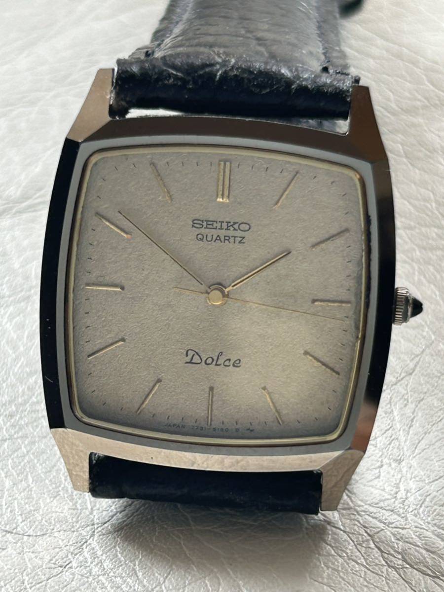 SEIKO セイコー DOLCE ドルチェ タングステンカーバイド超硬合金 稼働