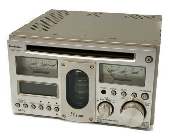 Panasonic CQ-TX5500D パナソニック カーオーディオ - CQ-TX500 真空管 