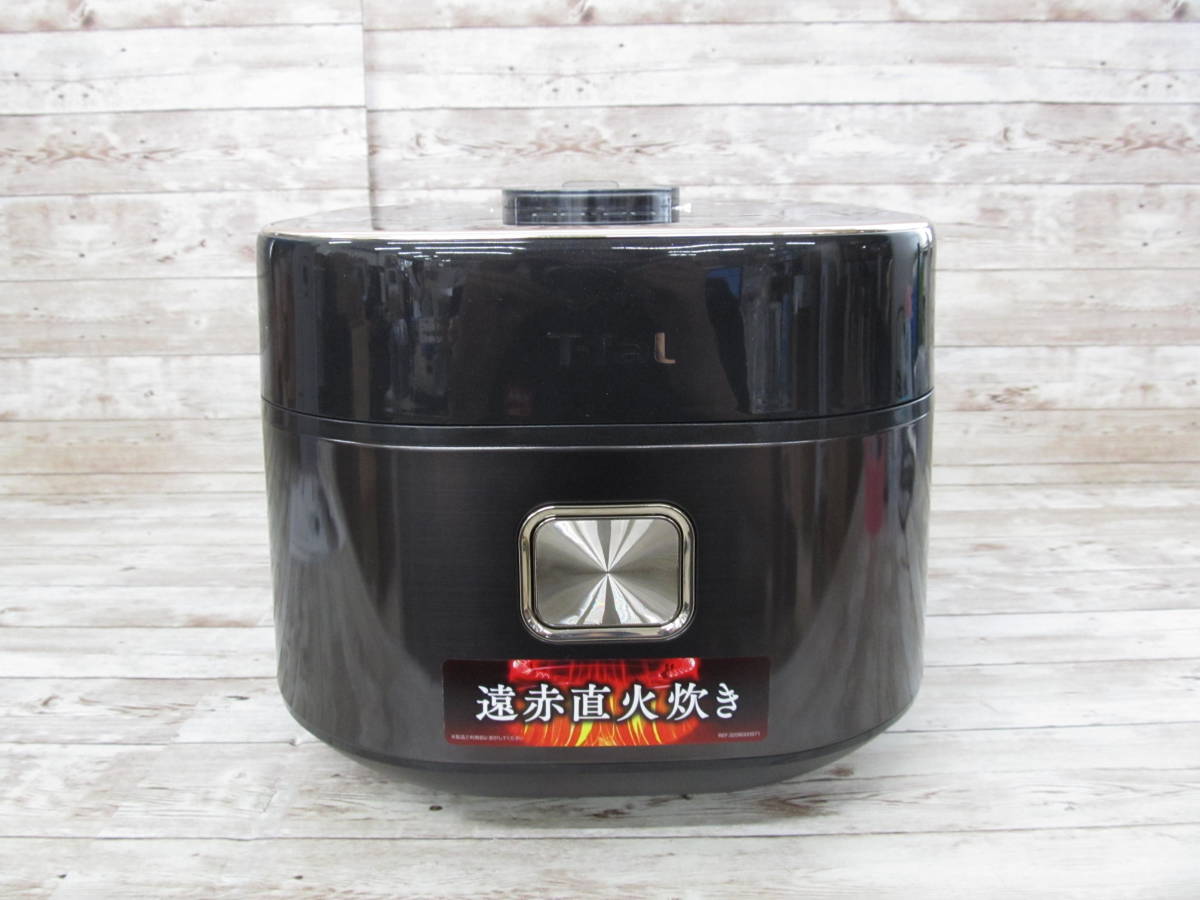 T-fal ザ・ライス 遠赤外線IH炊飯器 5.5合 ブラック T-fal The Rice 遠