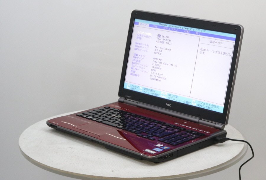 NEC NEC PC-LL750F26C Core i7 2670QM/2.2GHz ブルーレイドライブ AC