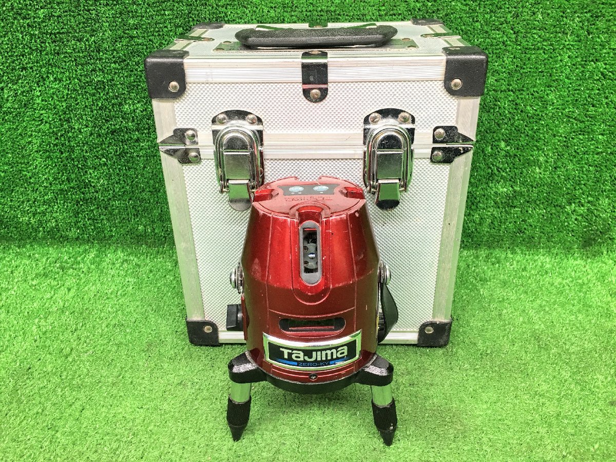 中古品 TAJIMA タジマ レーザー墨出し器 ゼロKY ZERO-KY 本体+ケース 