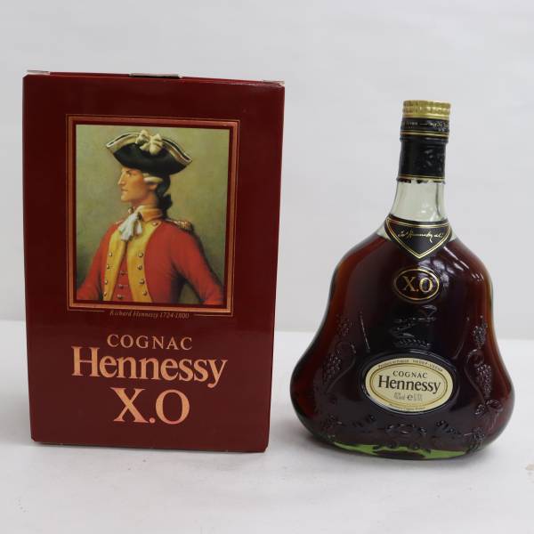 1円~Hennessy（ヘネシー）XO 金キャップ グリーンボトル 40％ 700ml