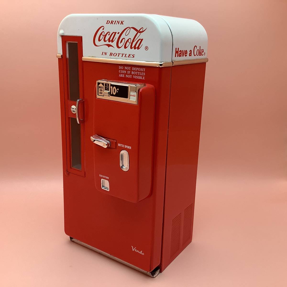 希少 1990年代 コカコーラ オールド ビンテージ 自動販売機型 冷蔵庫型 