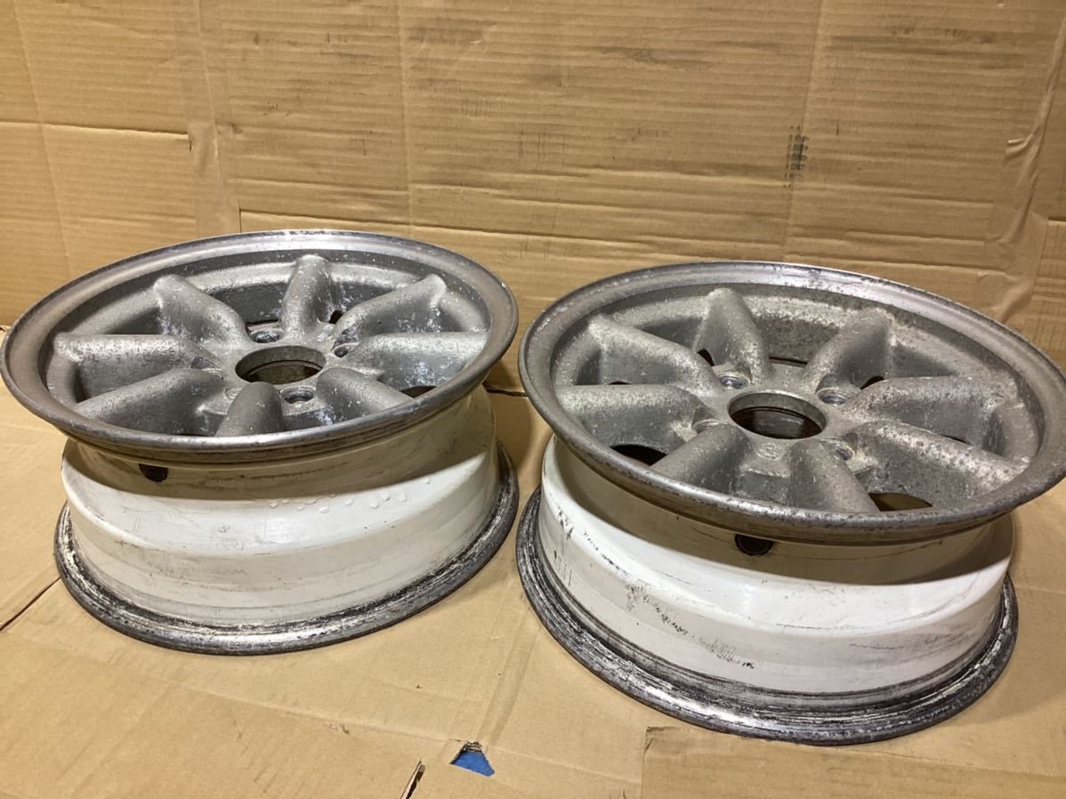 ワタナベ 14インチ 6.5J×2本 6J×2本 114.3 計4本