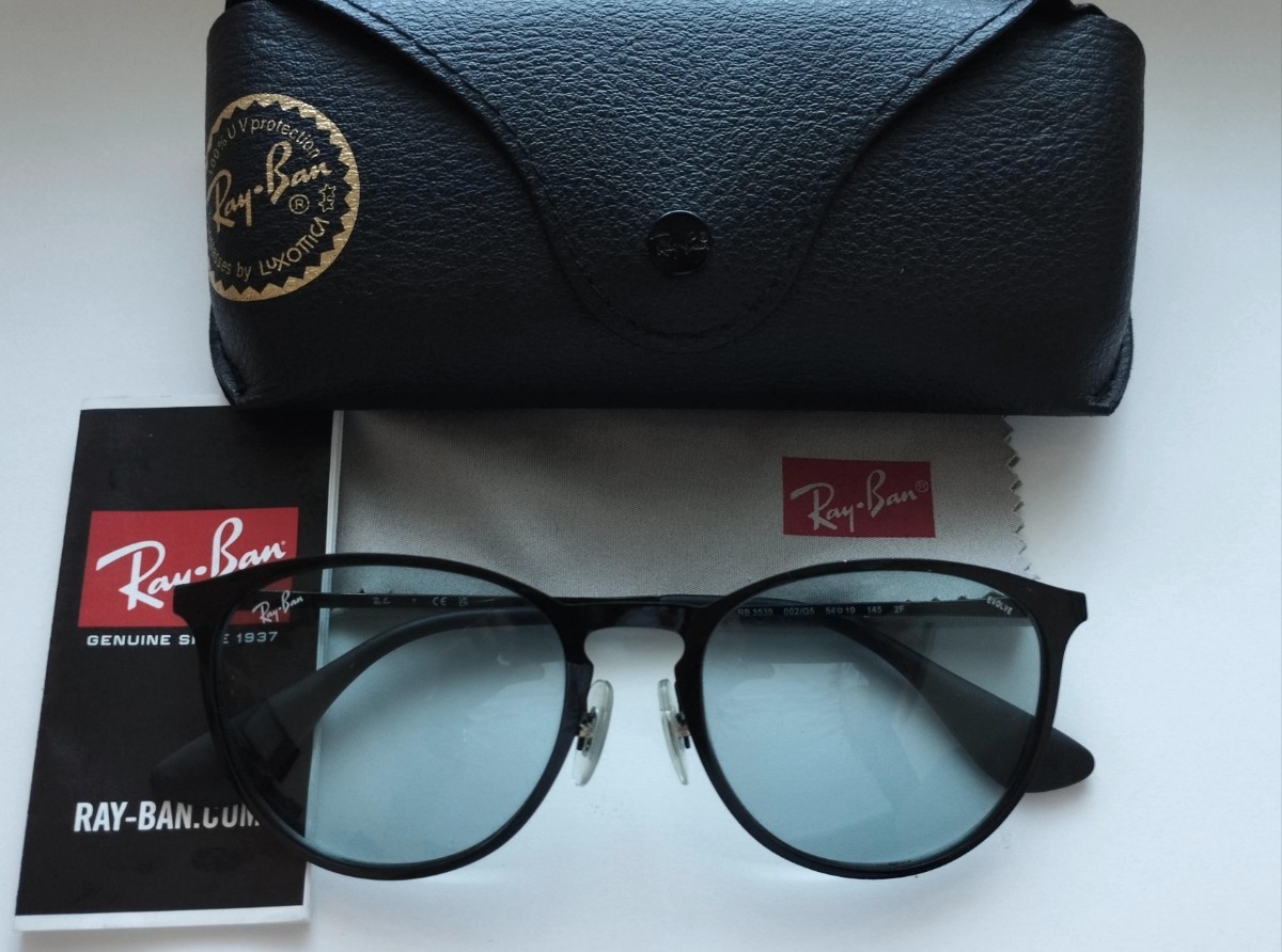 レイバン RayBan Ray-Banエリカ メタル ERIKA METAL サングラス　調光　evolve RB3539 002