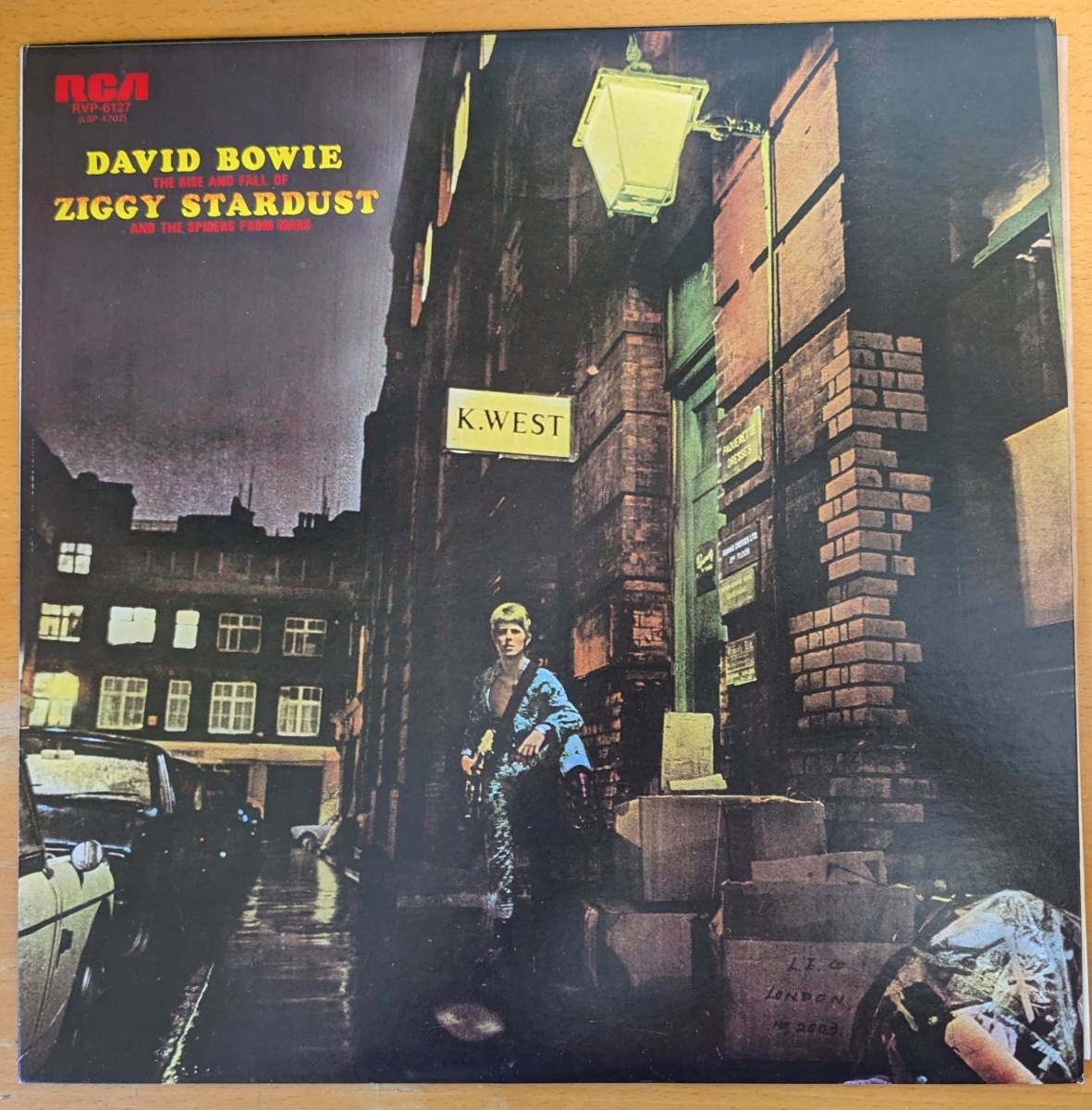 美品 LP 国内盤 David Bowie デビッドボウイ The Rise And Fall Of Ziggy Stardust And The Spiders From Mars RVP-6127