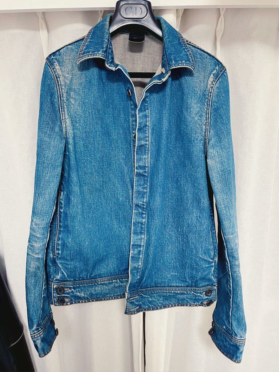 【幻 未使用】 Dior Homme 03ss 比翼デニムジャケット 46 幻 未使用 Dior Homme 03ss 比翼デニムジャケット 46公式通販