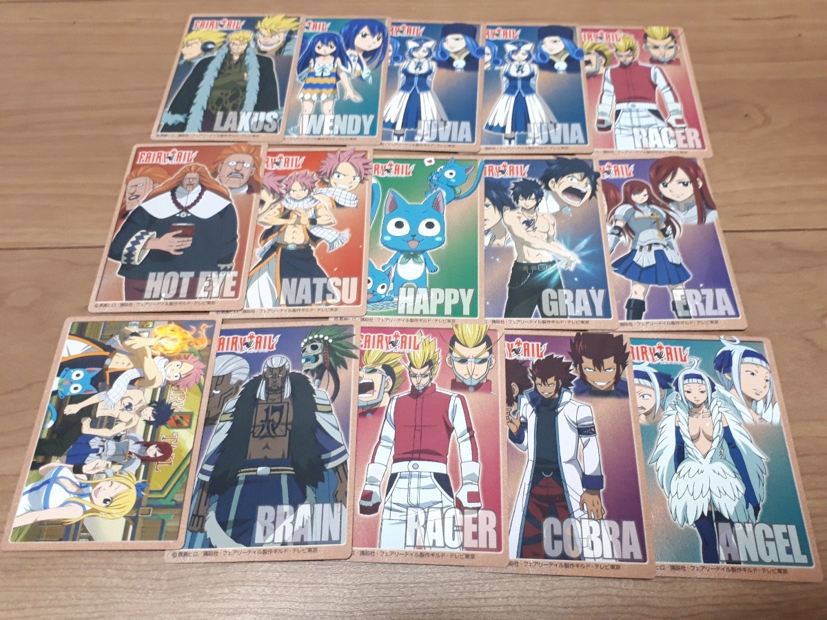 希少 FAIRY TAIL フェアリーテイル 魔導士カードコレクション まとめ