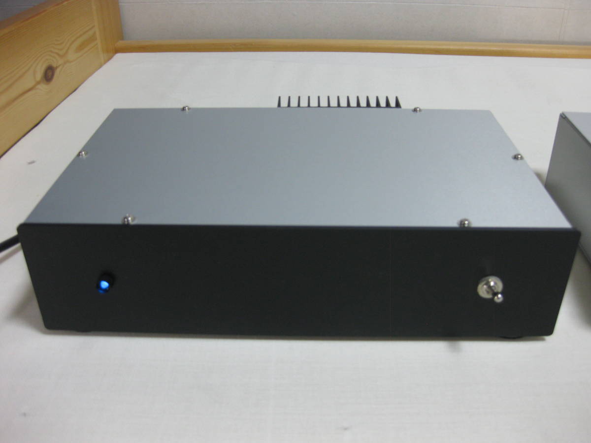 窪田式 MOS-FET 0dB 純A級 フルバランスモノラルパワーアンプx2 窪田式