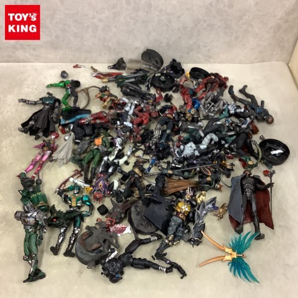 1円〜 訳あり ジャンク S.I.C. 仮面ライダーアマゾン、ハカイダー、ビジンダー 他