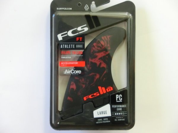 ◇ FCS2 超軽量 Air Core PC製FTフィン Lサイズ フィリペ・トレド