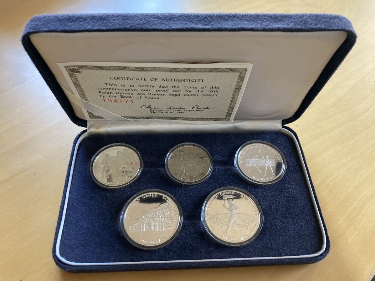  稀少 記念銀貨 韓国 アジア大会 1986年 プルーフ セット proof 検索 コイン 古銭 記念 朝鮮(アジア)｜売買されたオークション情報、yahooの商品情報をアーカイブ公開 - オークファン アジア