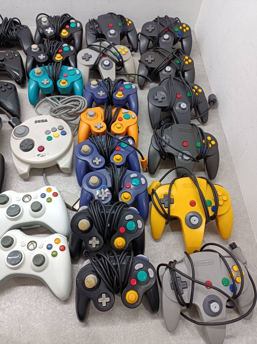 063 A 【ジャンク】 PS4、PS2、Wii、その他レトロコントローラーまとめ