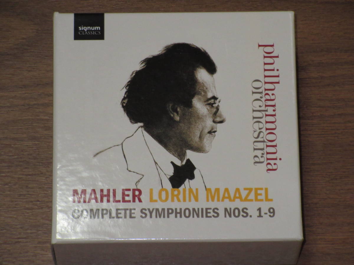 ◆外盤 ロリン・マゼール指揮 フィルハーモニア管弦楽団 マーラー 交響曲全集 15CD 美品