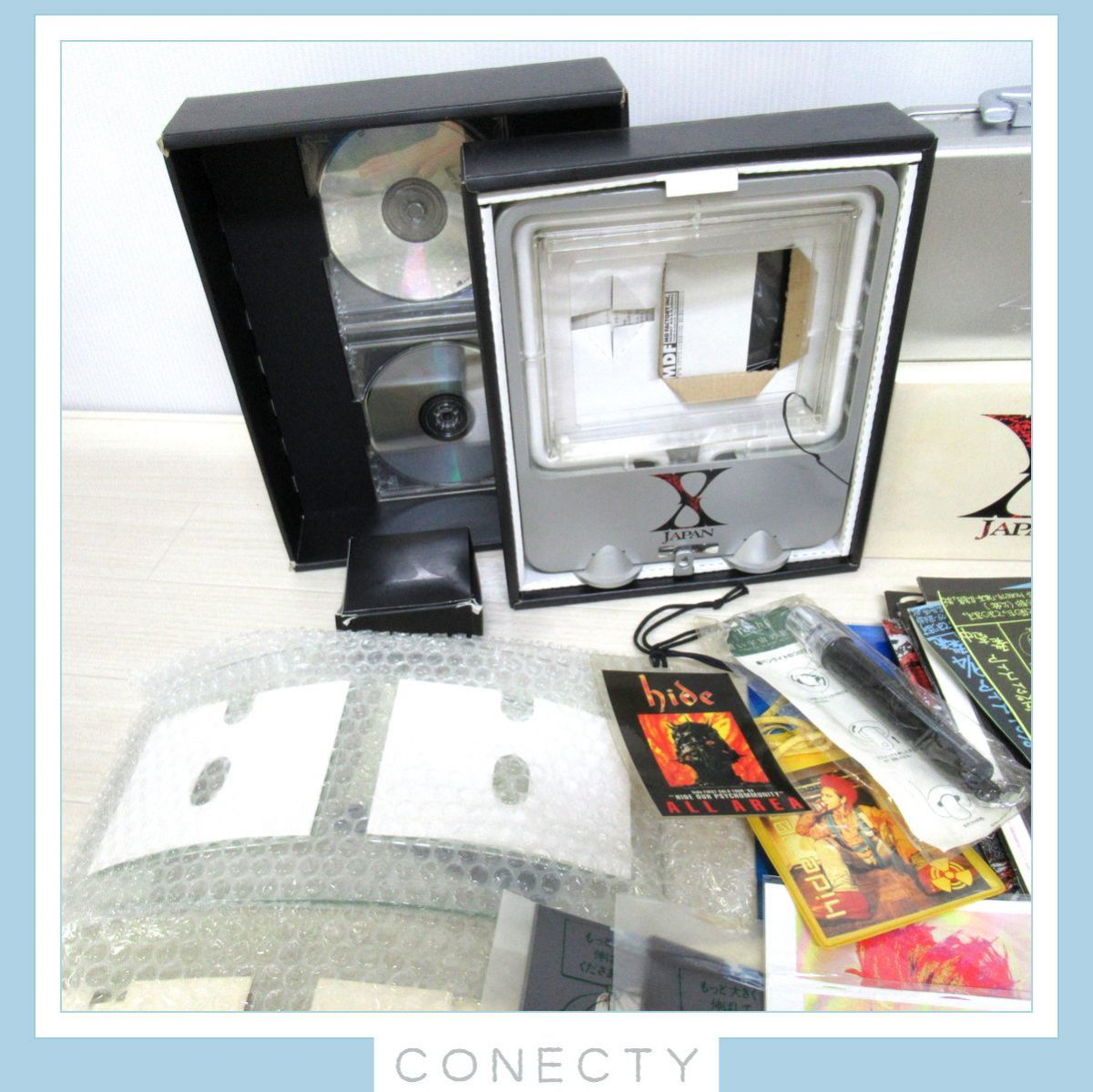 当時物］現状品 X JAPAN YOSHIKI HIDE グッズセット/キーホルダー CD
