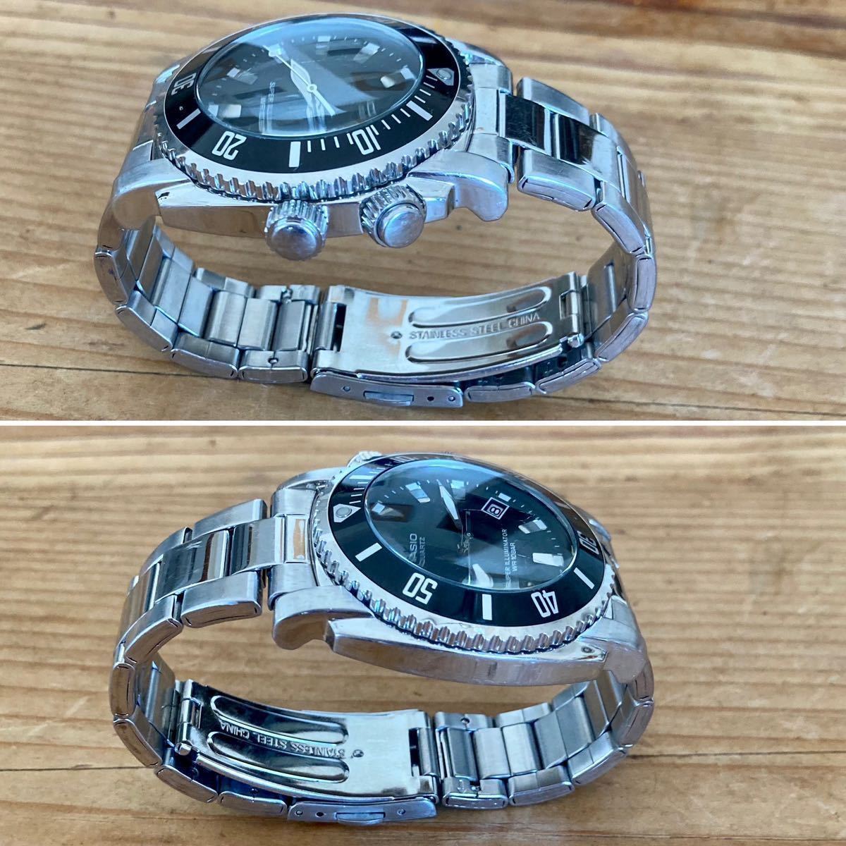 稼働品】カシオ☆CASIO☆スーパーイルミネーター☆ドーム風防 
