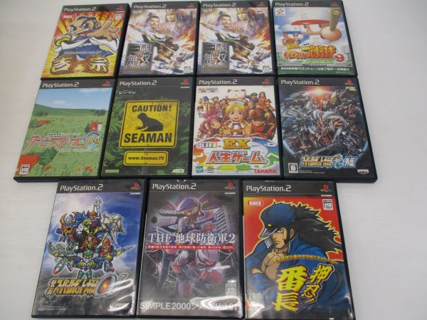 静 PS2ソフト//約40本セットまとめ売り/サッカー/競馬/プロ野球/ 他 