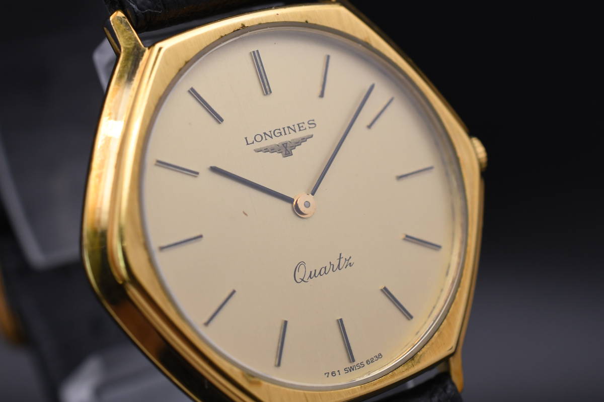 ジャンク LONGINES Quartz Ref：6238 ロンジン クォーツ メンズ 腕時計