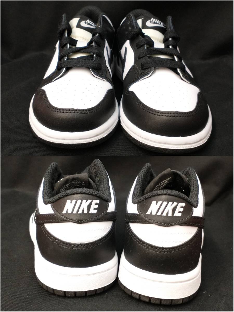 箱付・未使用] NIKE DUNK LOW PS PANDA ダンク パンダ 子供 キッズ 