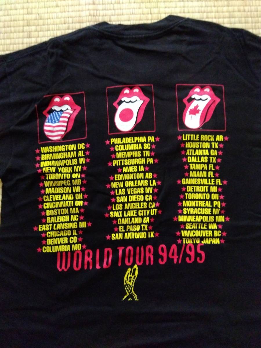 ヴィンテージ古着】THE ROLLING STONES VOODOO LOUNGE WORLD TOUR 1994