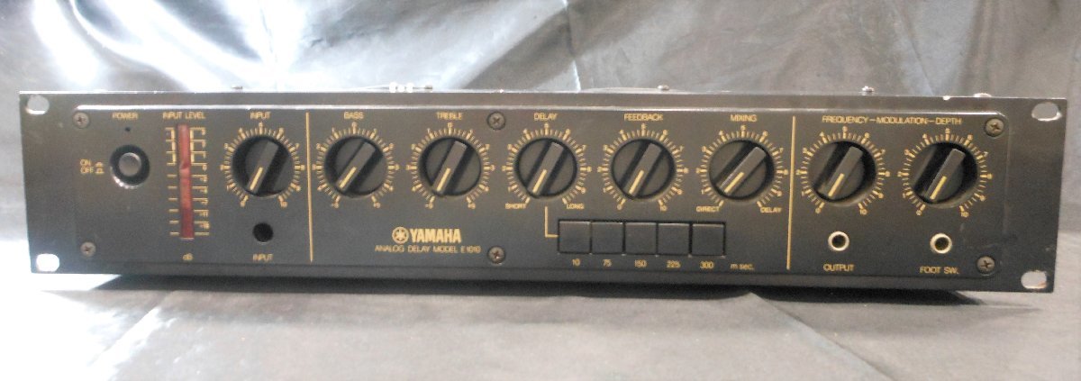 中古】YAMAHA ヤマハ E1010 アナログディレイ 2U ラックマウント