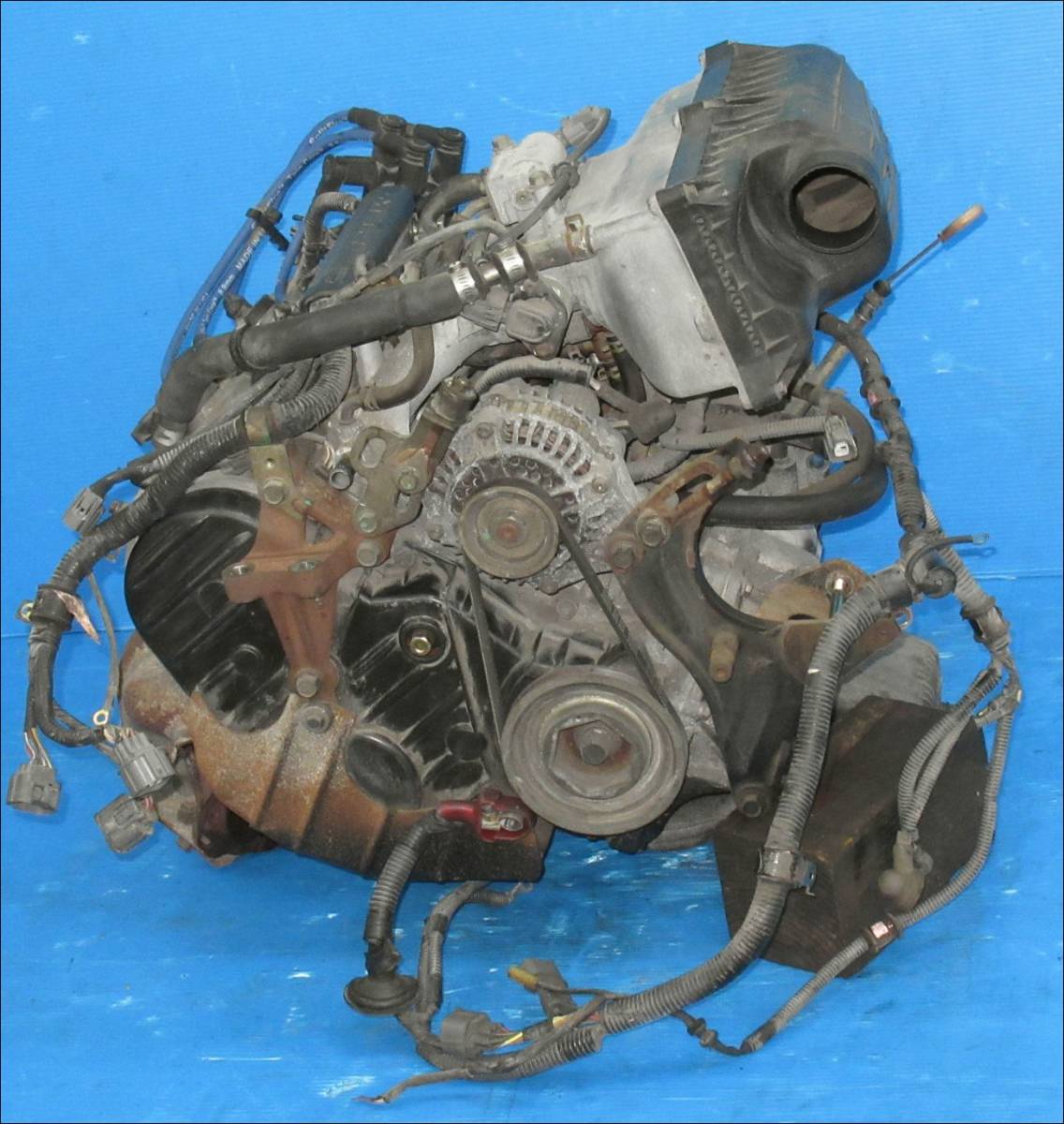 ■ 実働！ ■ ホンダ ビート BEAT ( PP1 ) 用 E07 エンジン一式(クラッチ・エキマニ・ハーネス付き） ■