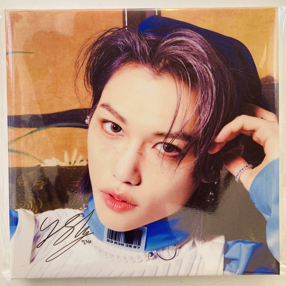 ★新品★ StrayKidsのフィリックス、フォトキャンバス (7)_1