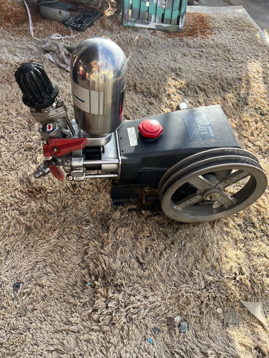 三菱 エンジン式動力噴霧機 MK51丸山oem製品 本体と吸引ホース付き