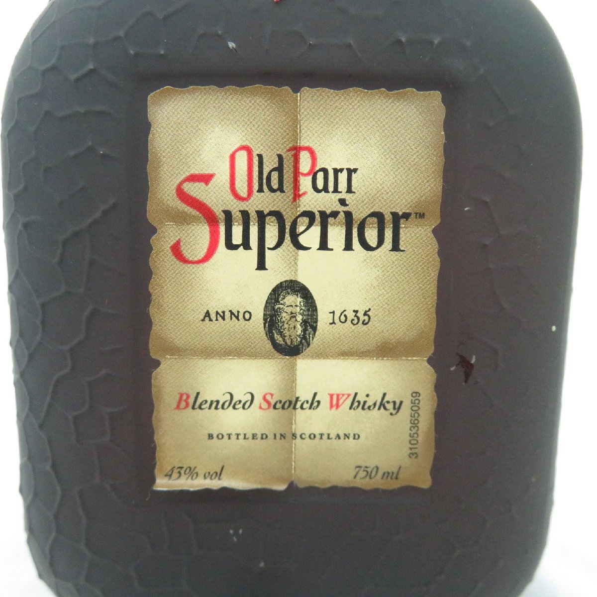 オールドパー Parr 750ml スペリオール Old 43% Superior 未開栓 18年 