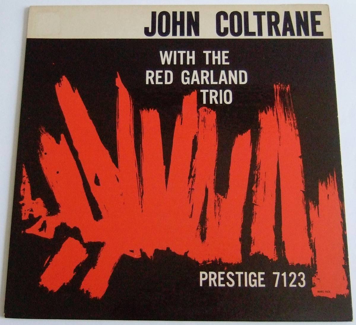 US ORIG MONO 黄NYC DG JOHN COLTRANE WITH THE RED GARLAND TRIO PRESTIGE 7123 ジョン・コルトレーン