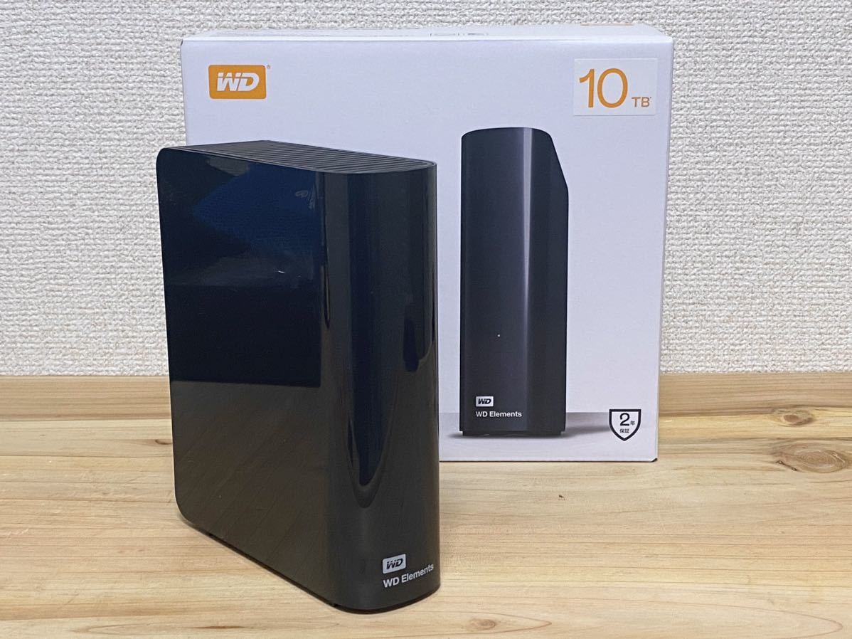 WD 10TB Elements 外付けHDD 10TB Elements WD 3TB 使用感あり 現状品
