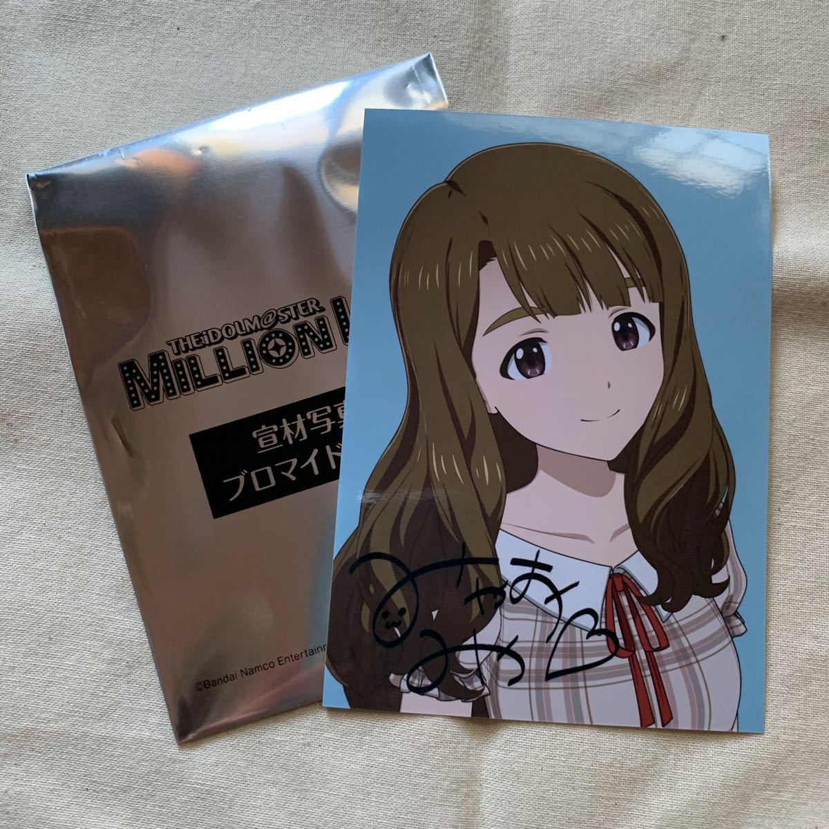 アイドルマスターミリオンライブ ムビチケ 宣材写真風ブロマイド 