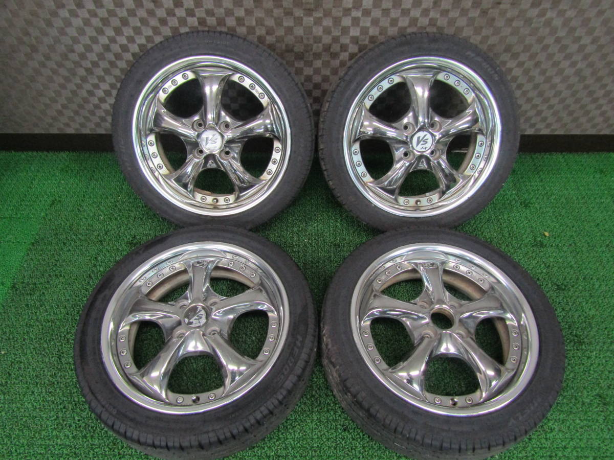 ☆売切り☆1円スタート☆良好品☆希少☆21年製☆WORK VS-KF SCF メッキ 