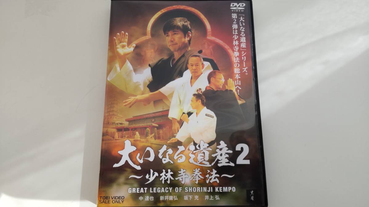 大いなる遺産2～少林寺拳法～DVD2枚組 中 達也