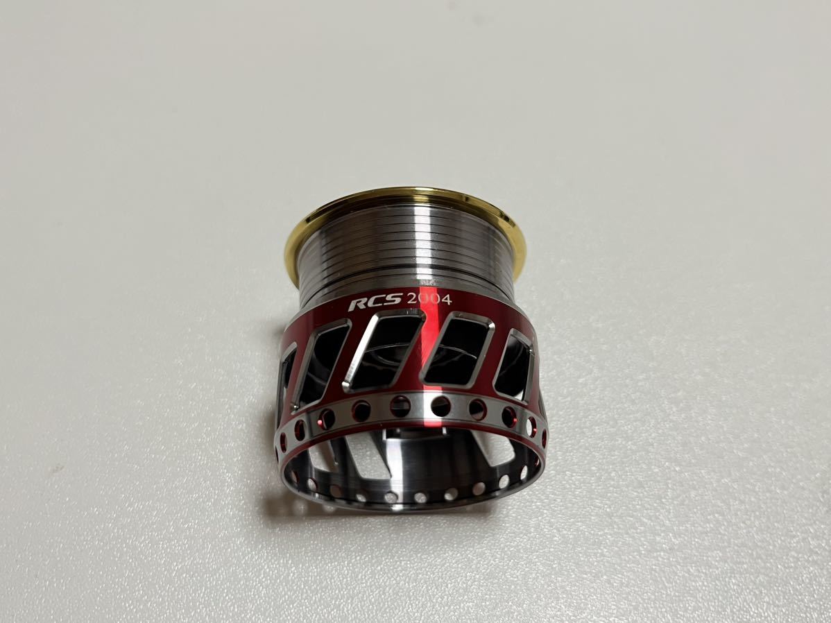 ダイワ RCS メタルスプール 2004 レッド DAIWAxSLP-WORKS AIRSPOOL 美