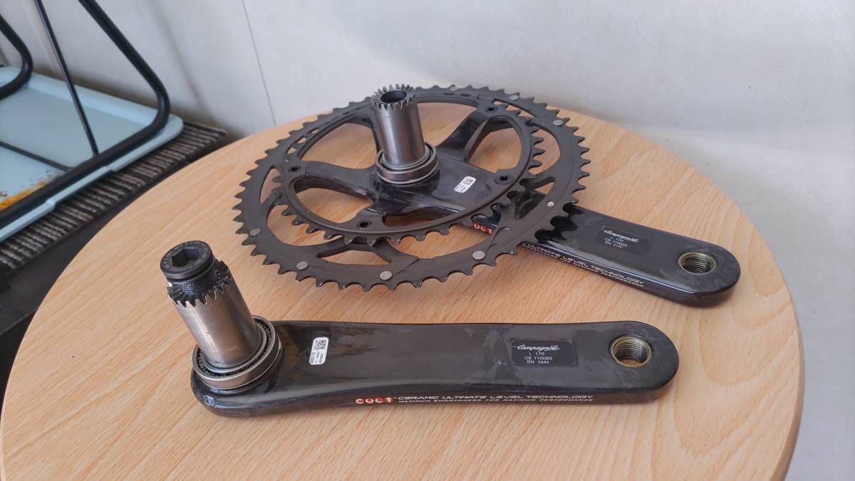 Campagnolo RECORD 12s クランクセット 黒 CAMPAGNOLO カンパニョーロ