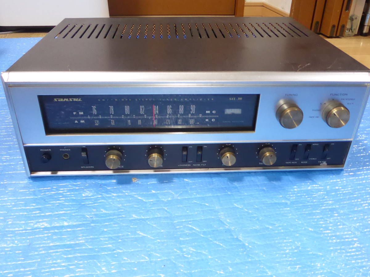 サンスイ SAX-300 真空管アンプ 真空管無 完全ジャンク品 6RA8ステレオ