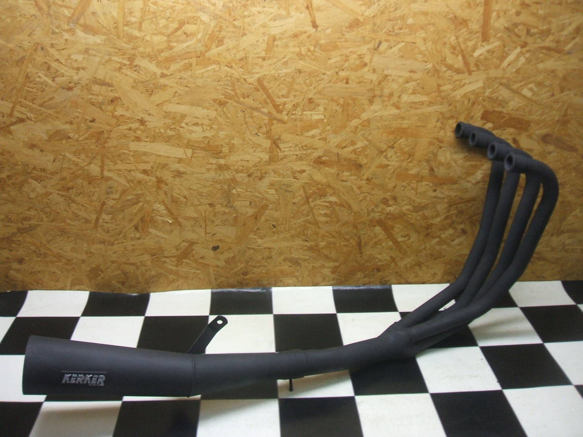 Z400FX KERKER製メガホンマフラー 当時物★Z400GPゼファー400