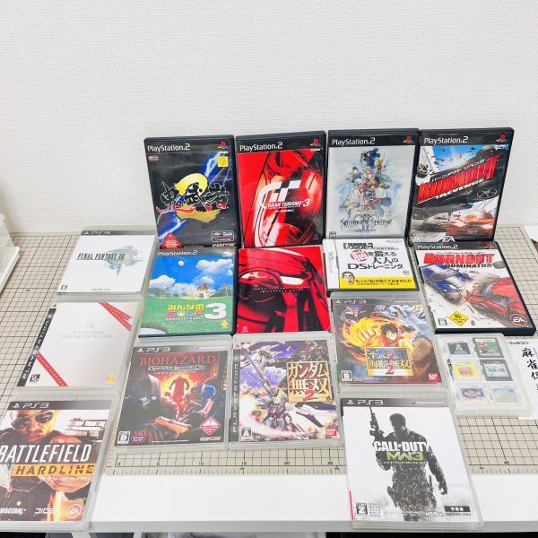 ゲームソフト まとめ 30本 セット プレステ PS3 PS2