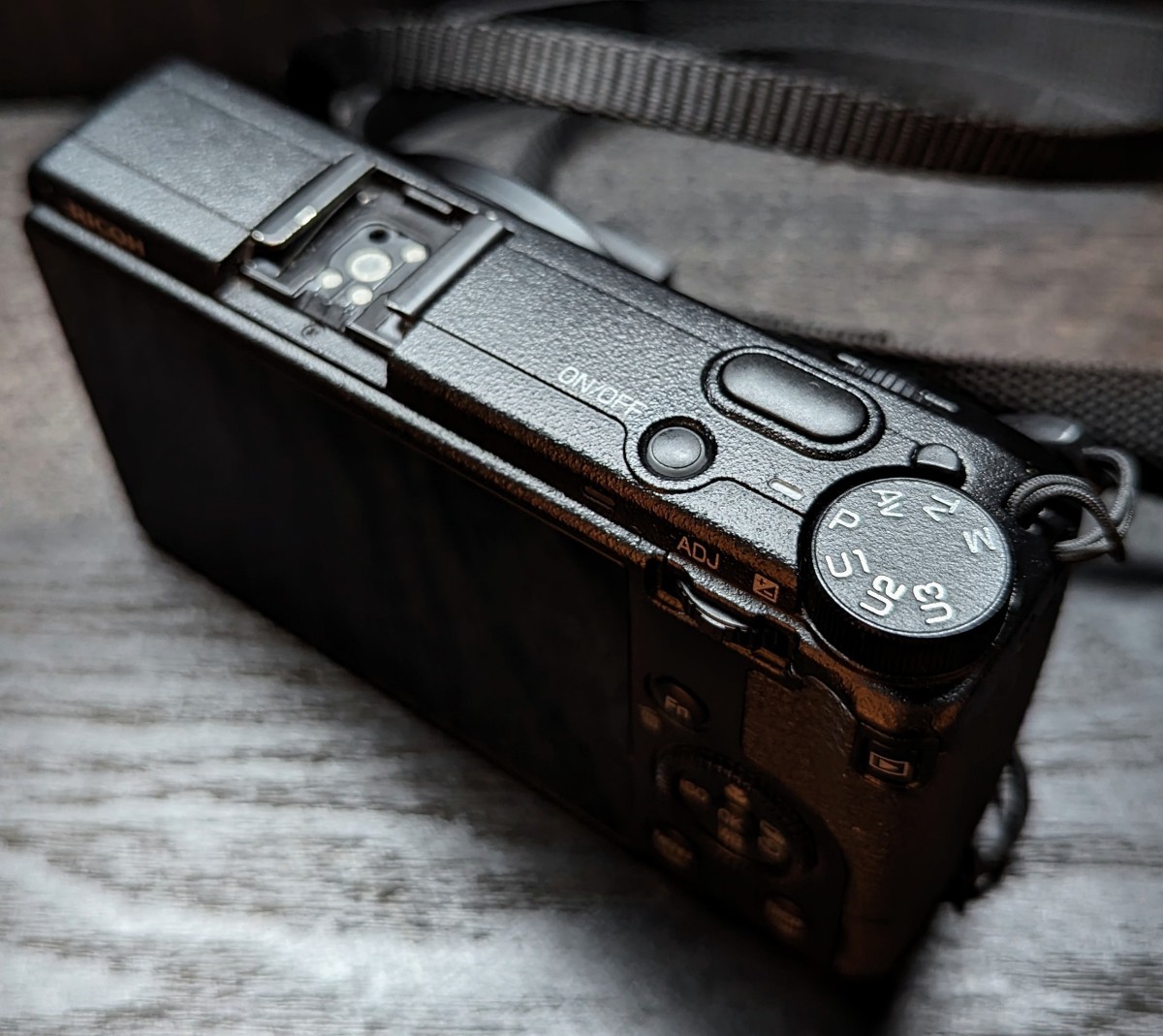 美品！ RICOH リコー GR3 GRⅢ ブラック 黒 フラッシュ AF201FG セット 