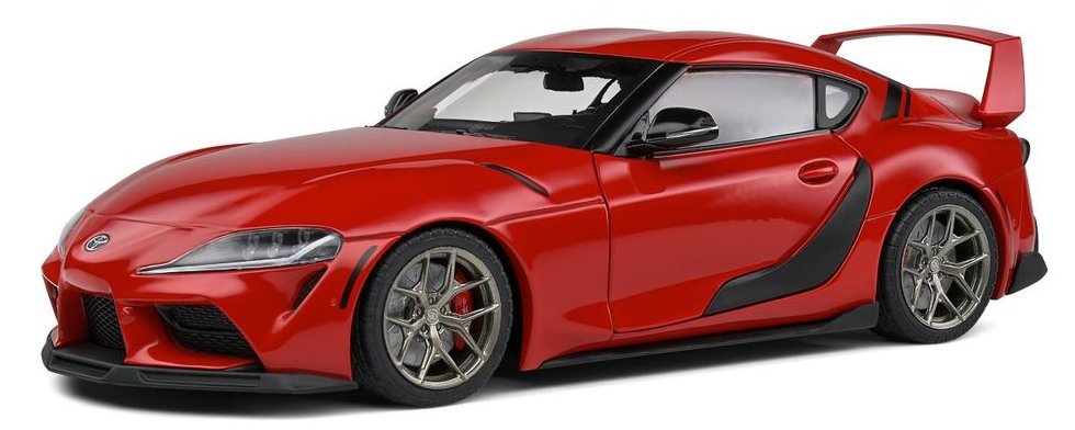 ソリド 1/18 トヨタ GR スープラ ストリートファイター 2023 レッド