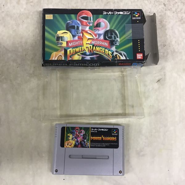 【国内正規品】マイティモーフィンパワーレンジャーズ　スーパーファミコンソフト マイティモーフィン パワーレンジャー(SFC) | 電子遊戯作業所