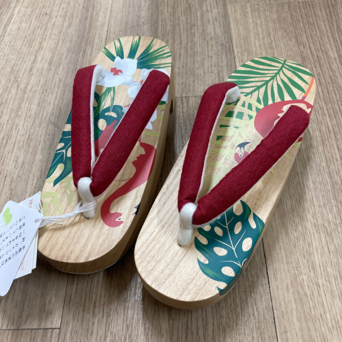 高級桐下駄 女性 レディース 浴衣 ゆかた ユカタ ゲタ 鳥 花 葉 ボタニカル(L寸)|売買されたオークション情報、yahooの商品情報を ...