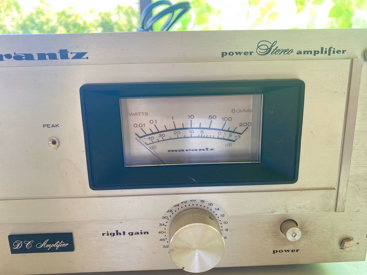170DC - Model マランツ ステレオパワーアンプ 中古オーディオ marantz