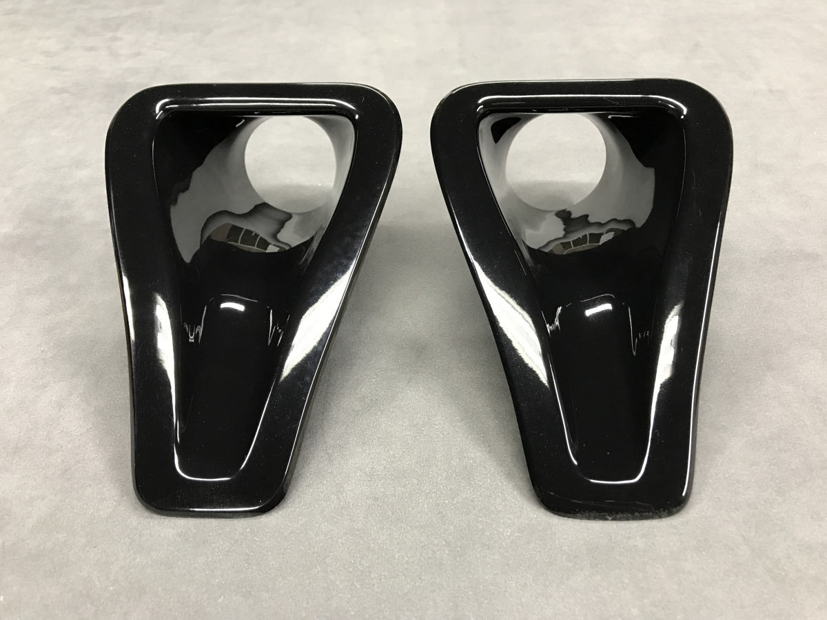 汎用ナサダクト2個セット 冷却フレッシュエアの導入に ボンネット