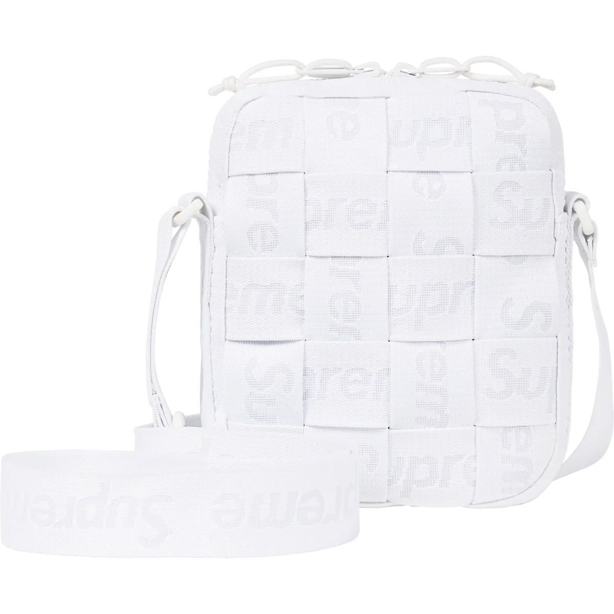 Supreme Woven Shoulder Bag White シュプリーム ウーブン ショルダー バッグ ホワイト 白